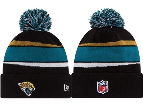 NFL Jacksonville Jaguars Logo Stitched Knit Beanies 004